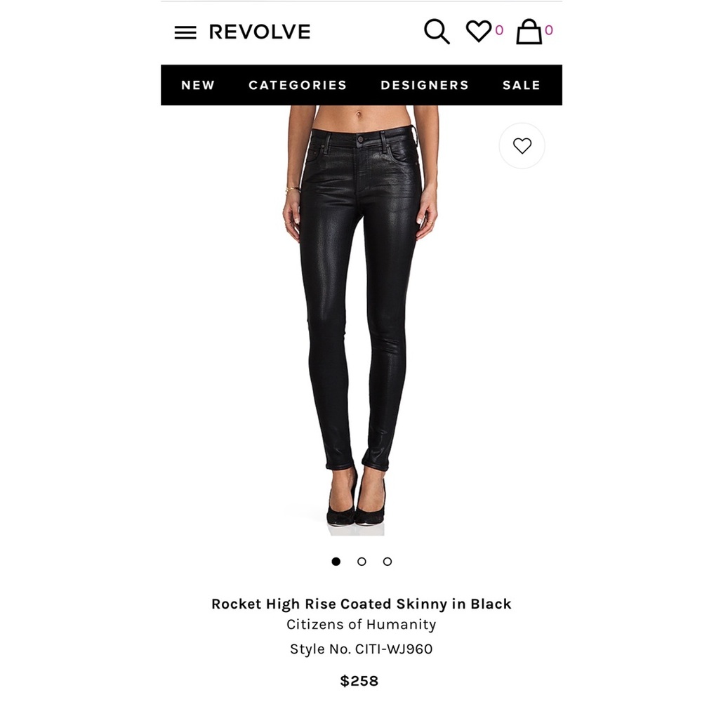 Citizens of Humanity Rocket Coated Skinny